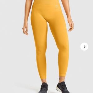 Gymshark vital seamless 2.0 yellow marl